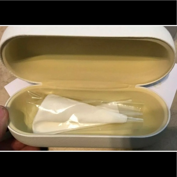 Chloé Sunglasses Empty Case White w/ Box 3” Deep - Picture 2 of 2